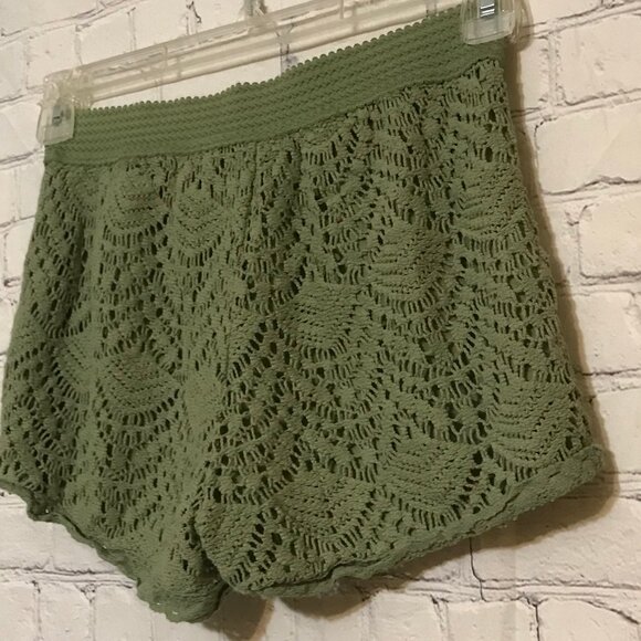 Army Green Lace Pants - Picture 6 of 7